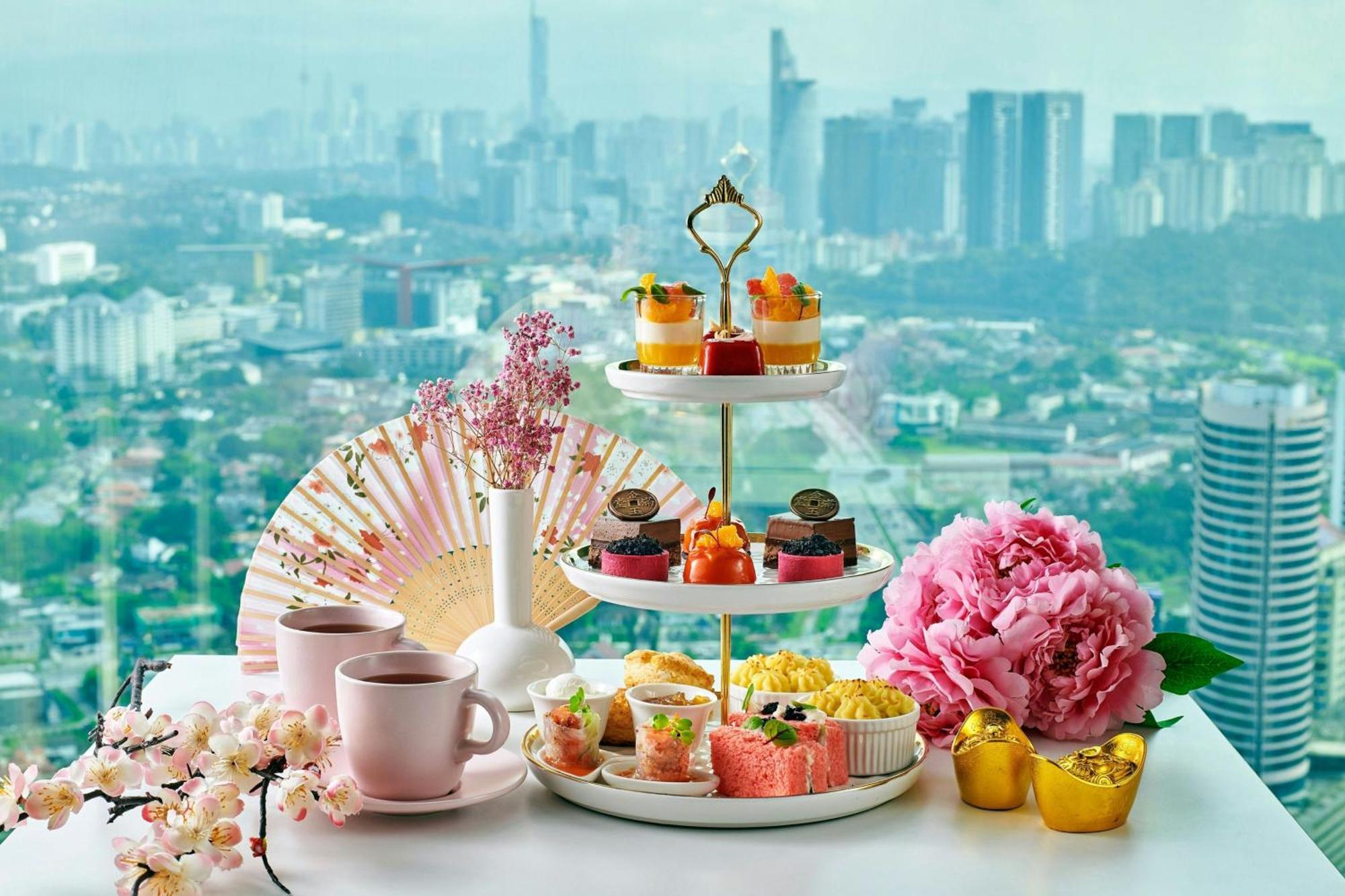 โรงแรมเชอราตัน เปตาลิง ชายา เปอตาลิงจายา ภายนอก รูปภาพ Afternoon tea at the Shangri-La Kuala Lumpur